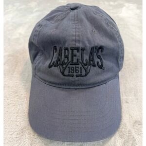 Cabela's Mens Snapback‎ Hat 1961 Embroidered Logo Gray OS